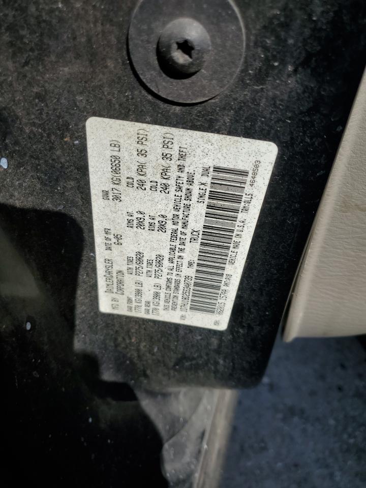 2005 Dodge Ram 1500 St VIN: 1D7HU18D25S340739 Lot: 91593565