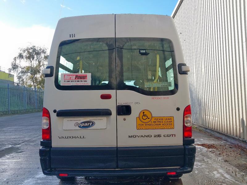 2008 VAUXHALL MOVANO 17-SEAT BUS 