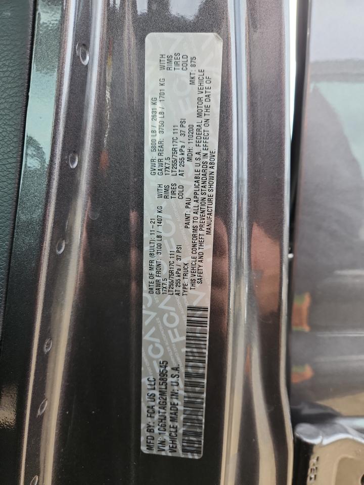 2021 Jeep Gladiator Sport VIN: 1C6HJTAG2ML589545 Lot: 91000695