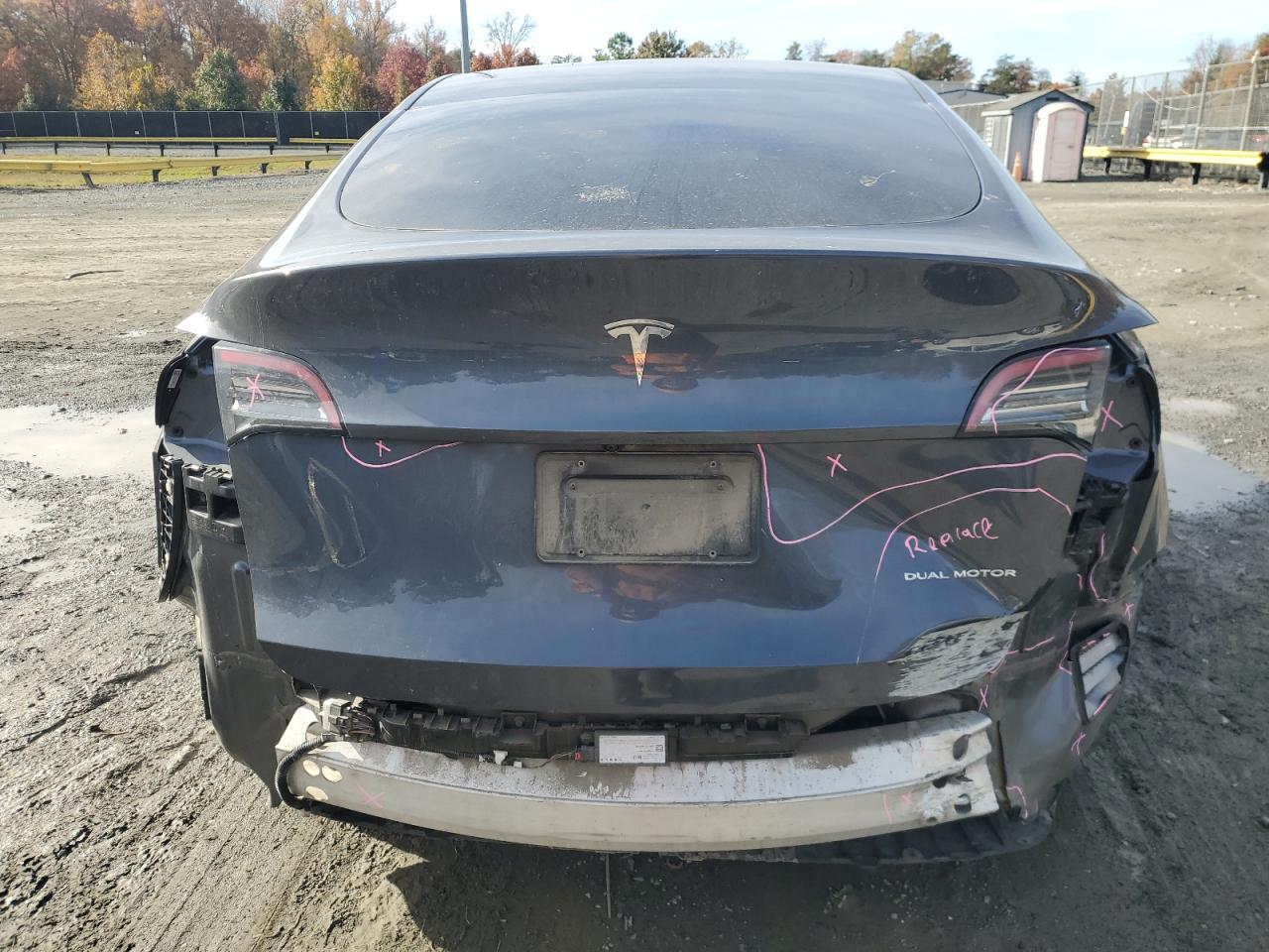 2021 Tesla Model Y VIN: 5YJYGDEE4MF099990 Lot: 91219345