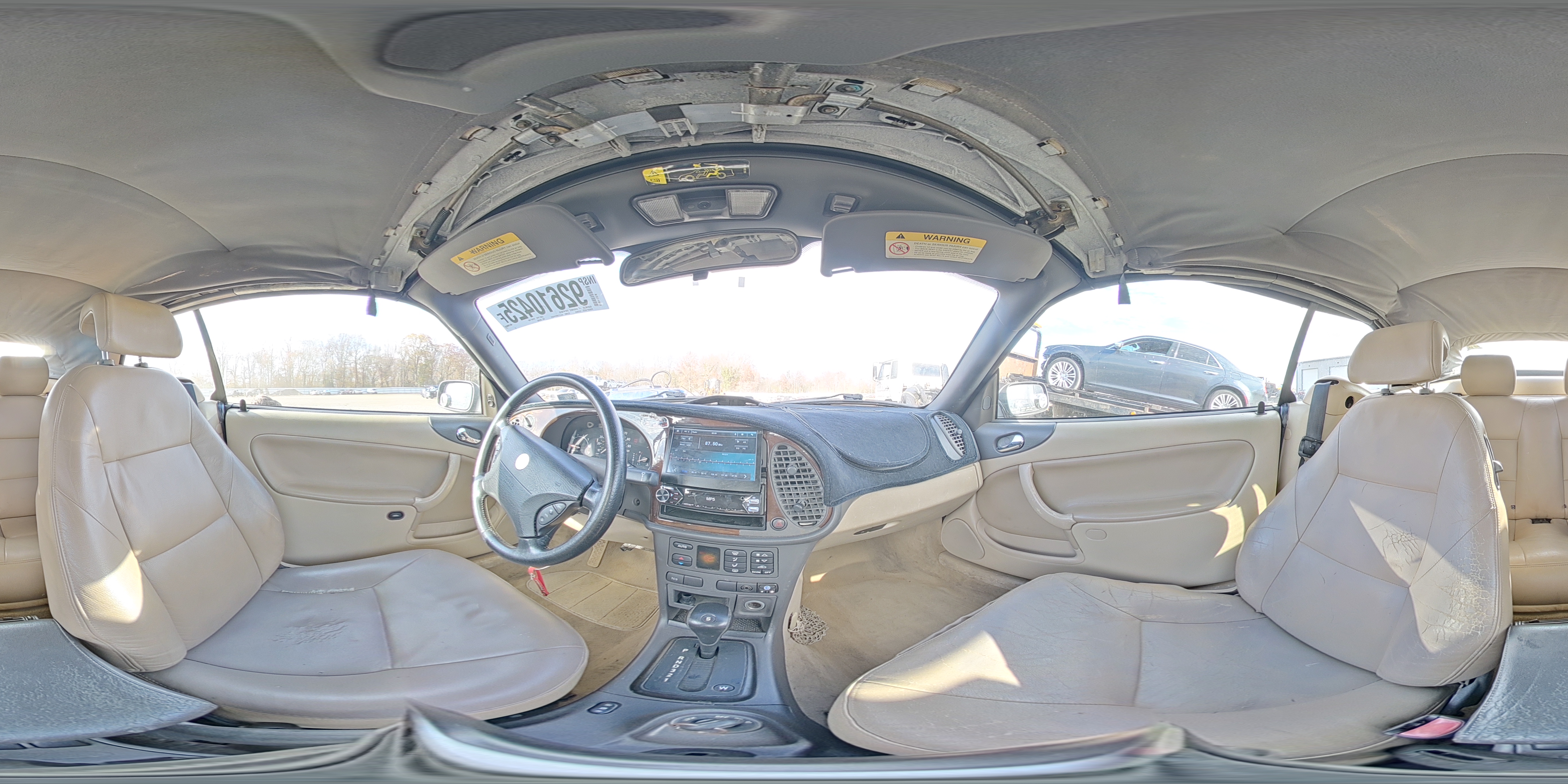 2003 Saab 9-3 Se VIN: YS3DF78K537005696 Lot: 92610425