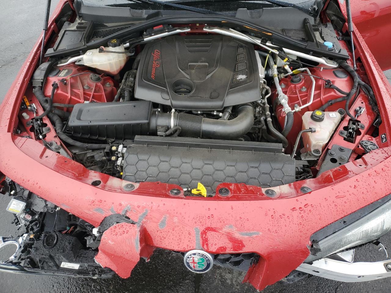 2018 Alfa Romeo Giulia Ti VIN: ZARFAECN7J7567848 Lot: 93777575