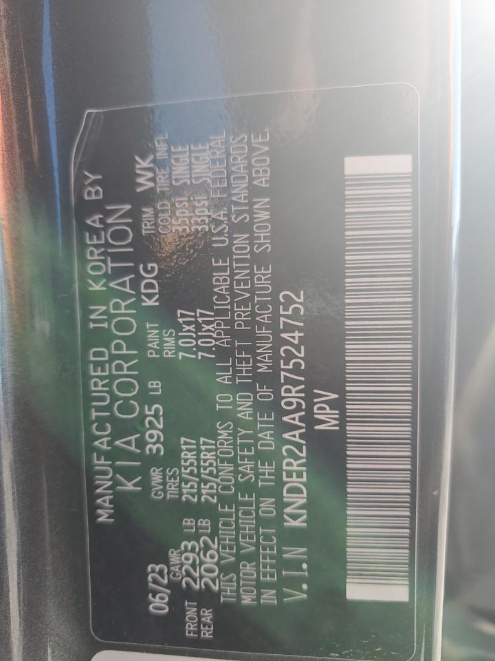 2024 Kia Seltos Ex VIN: KNDER2AA9R7524752 Lot: 91708305