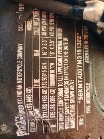 2021 INDIAN MOTORCYCLE CO. SCOUT BOBBER ABS  