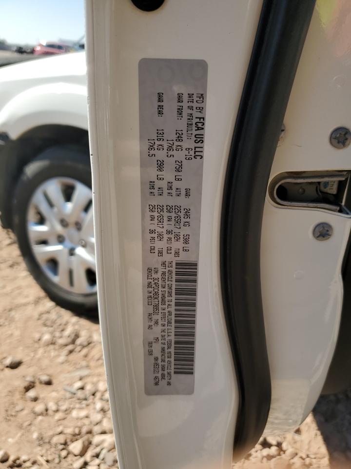 2019 Dodge Journey Se VIN: 3C4PDCAB3KT789531 Lot: 92936095