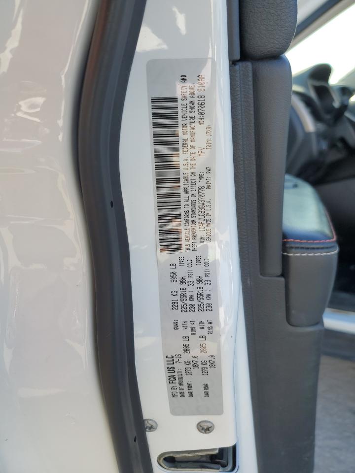 2016 Jeep Cherokee Latitude VIN: 1C4PJLCB3GW370778 Lot: 93039175