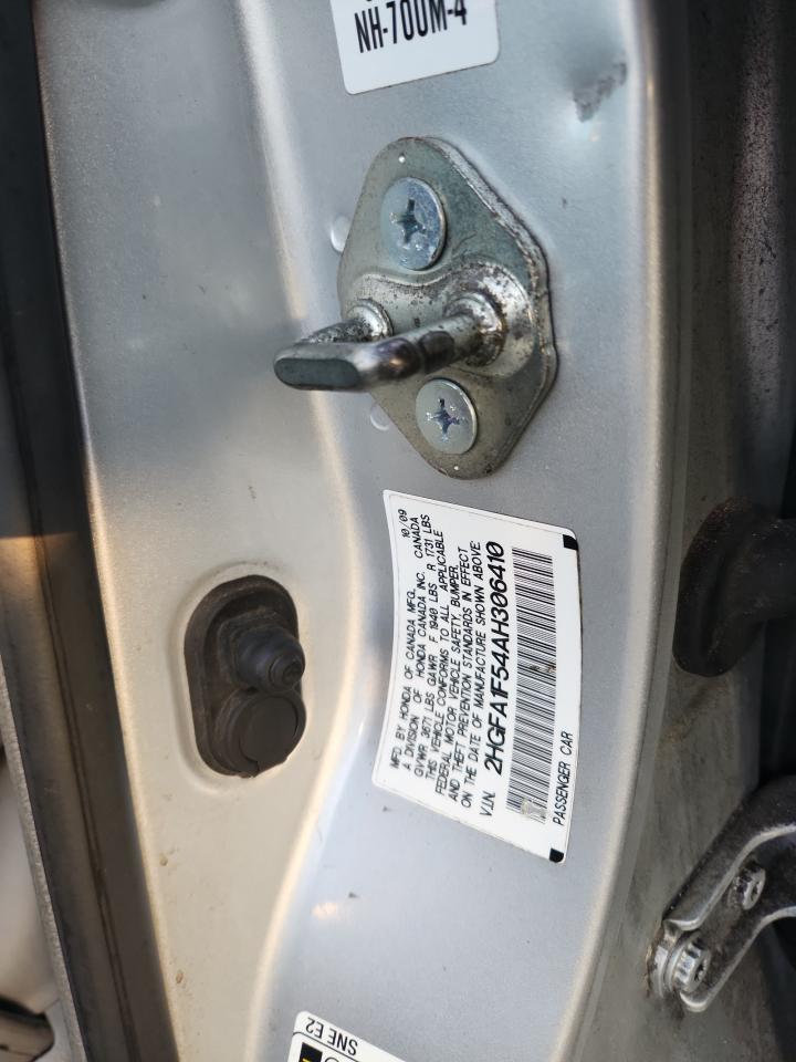 2010 Honda Civic Lx VIN: 2HGFA1F54AH306410 Lot: 92344015