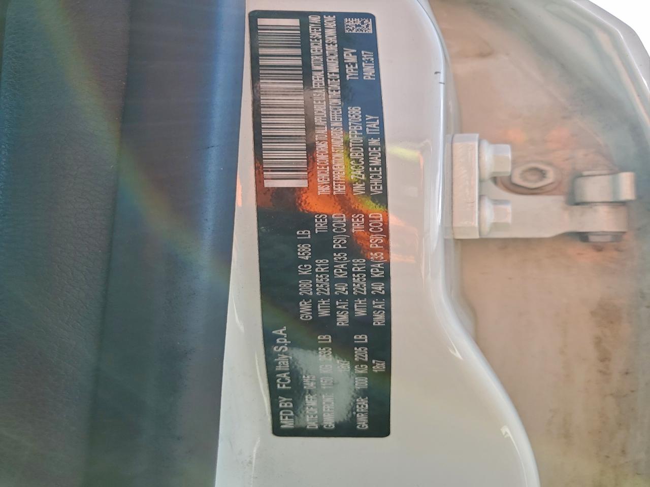 2015 Jeep Renegade Limited VIN: ZACCJBDT0FPB70586 Lot: 94358545