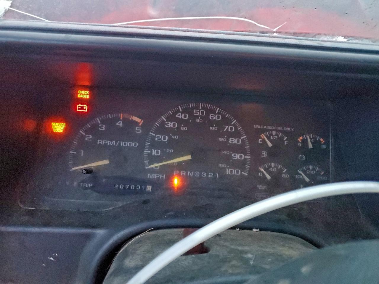 1995 Chevrolet Gmt-400 C2500 VIN: 1GCGC24K2SE201661 Lot: 93871985