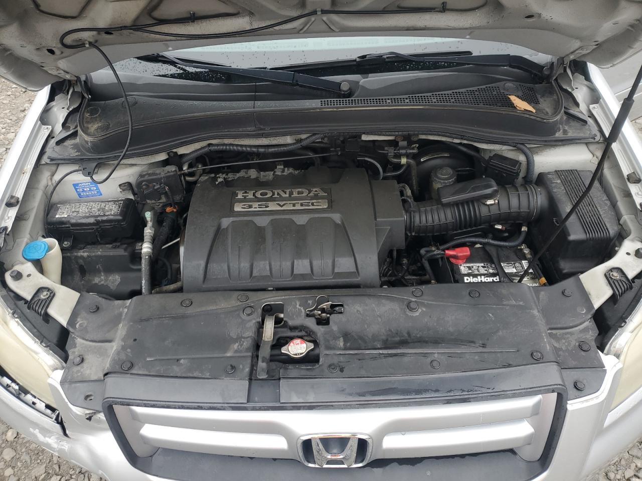 2007 Honda Pilot Exl VIN: 2HKYF18587H524338 Lot: 93222685