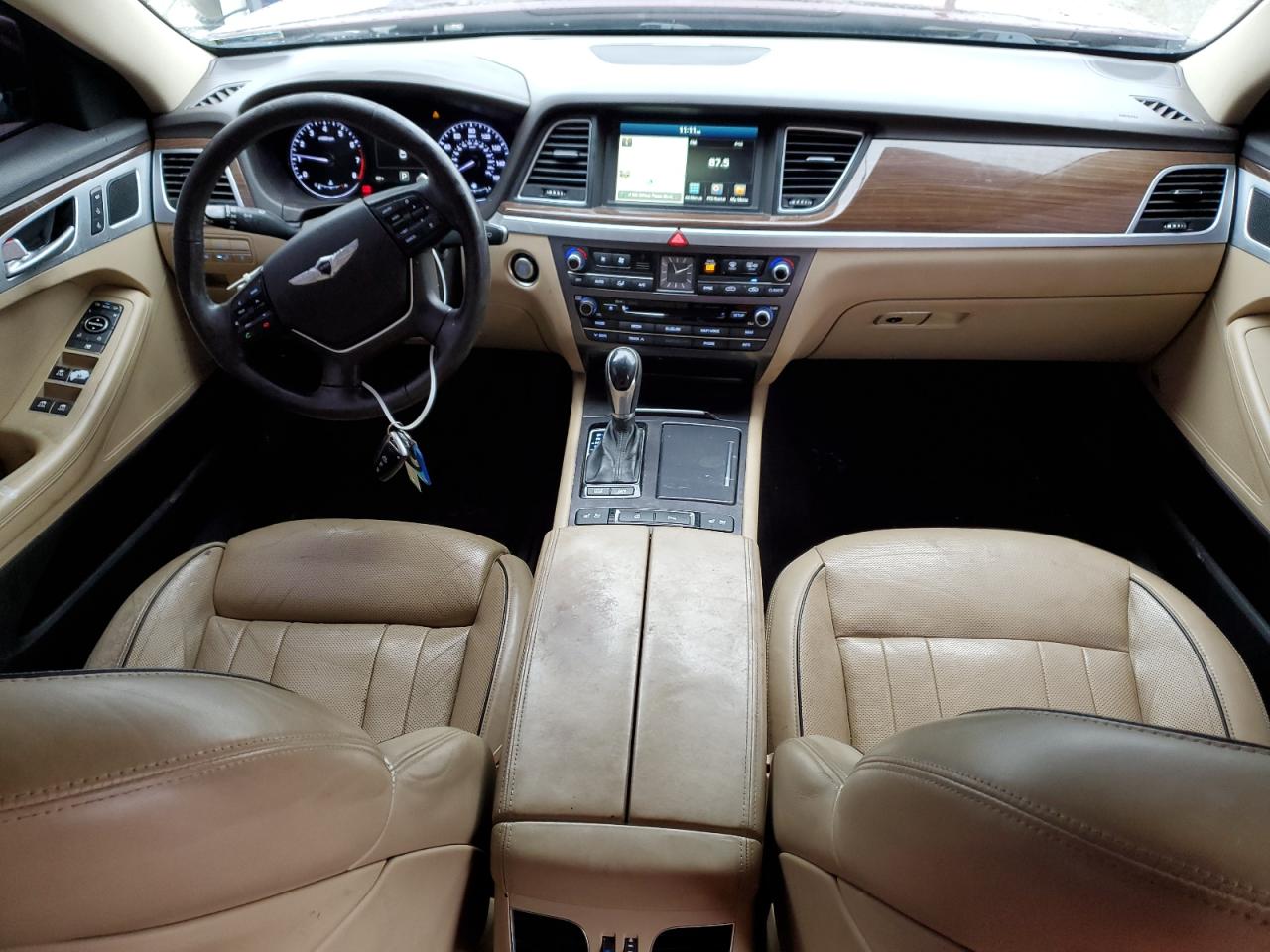 2015 Hyundai Genesis 3.8L VIN: KMHGN4JE5FU028598 Lot: 93080545