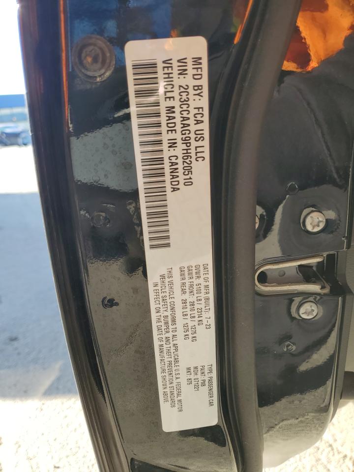 2023 Chrysler 300 Touring VIN: 2C3CCAAG9PH620510 Lot: 91035255