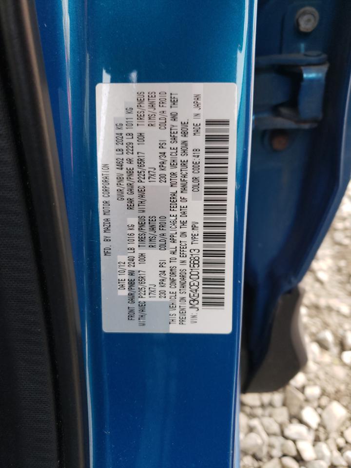 2013 Mazda Cx-5 Touring VIN: JM3KE4CEXD0156813 Lot: 93611915