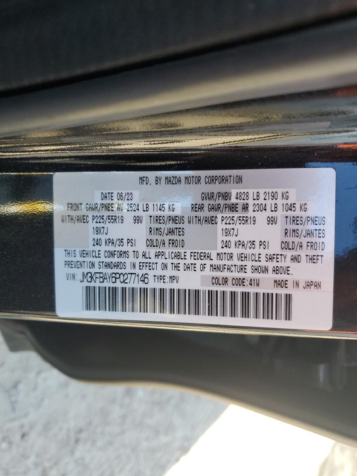 2023 Mazda Cx-5 VIN: JM3KFBAY6P0277146 Lot: 93392395