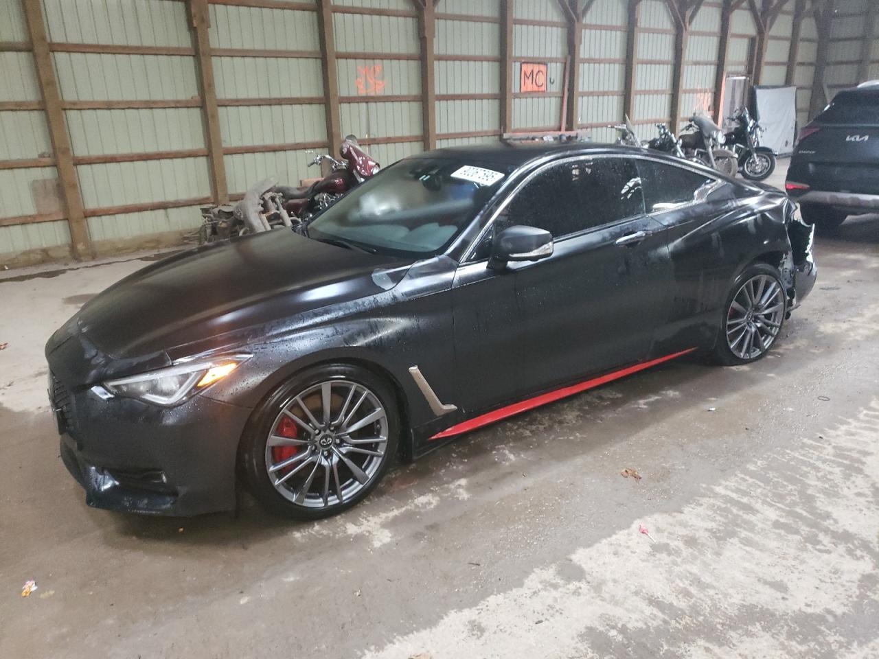 2017 Infiniti Q60 Red Sport 400 black null gas JN1FV7EL4HM702093 photo #1