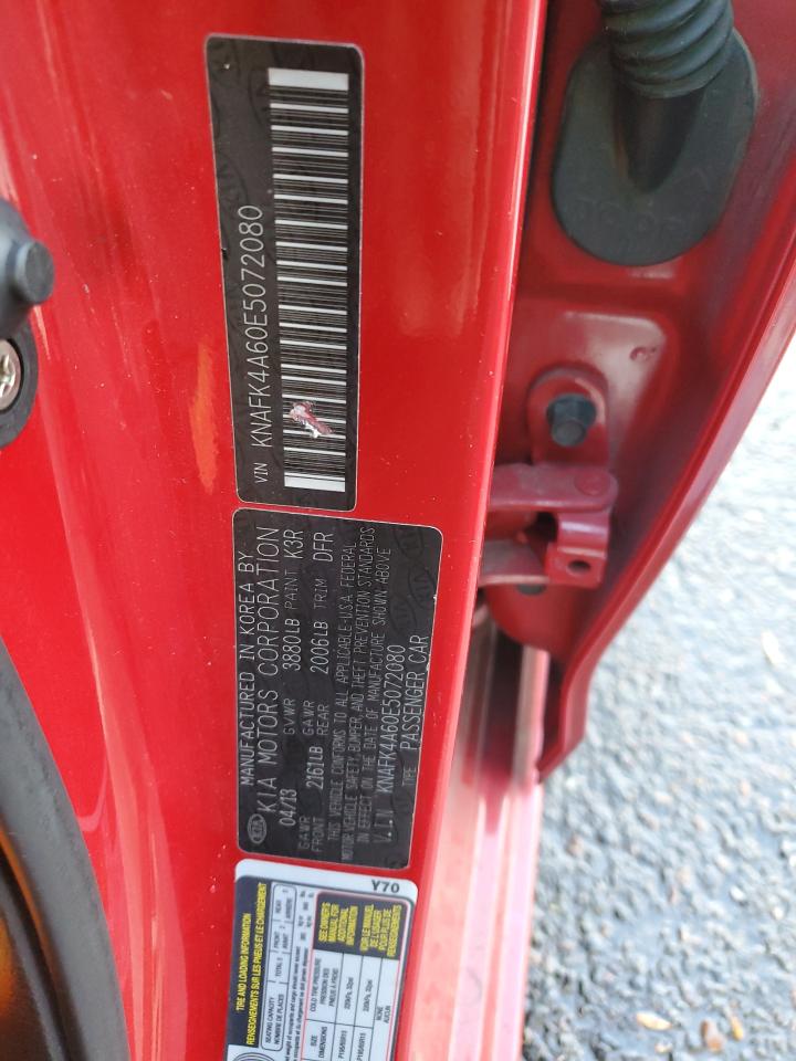 2014 Kia Forte Lx VIN: KNAFK4A60E5072080 Lot: 90672955