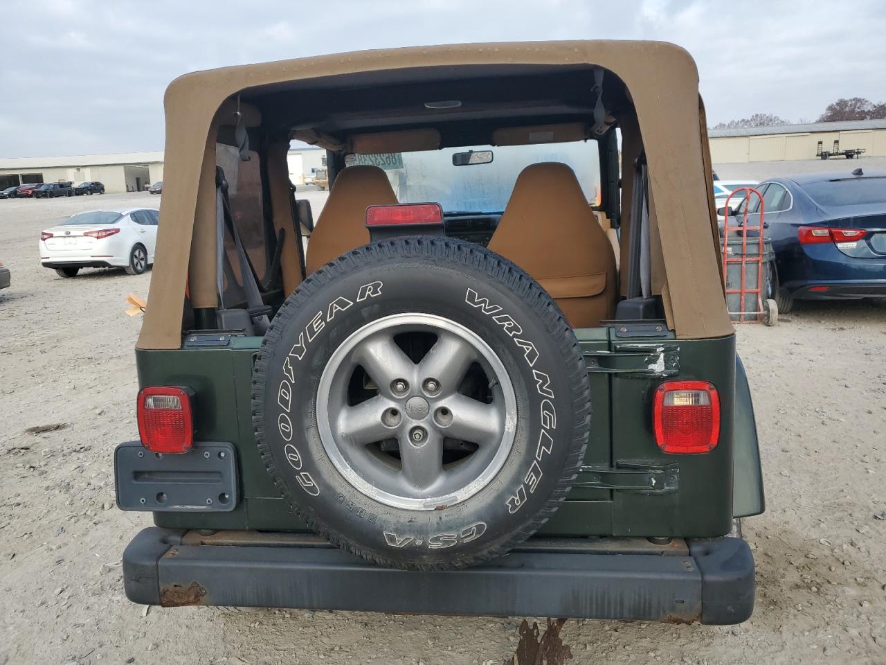 1997 Jeep Wrangler / Tj Sahara VIN: 1J4FY49S1VP501051 Lot: 86232385