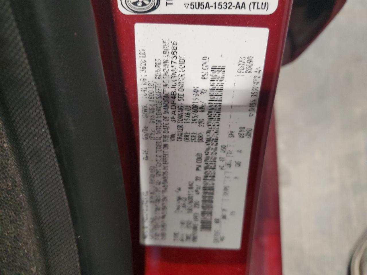 2016 Ford Fiesta Se VIN: 3FADP4BJ0GM173685 Lot: 91228335