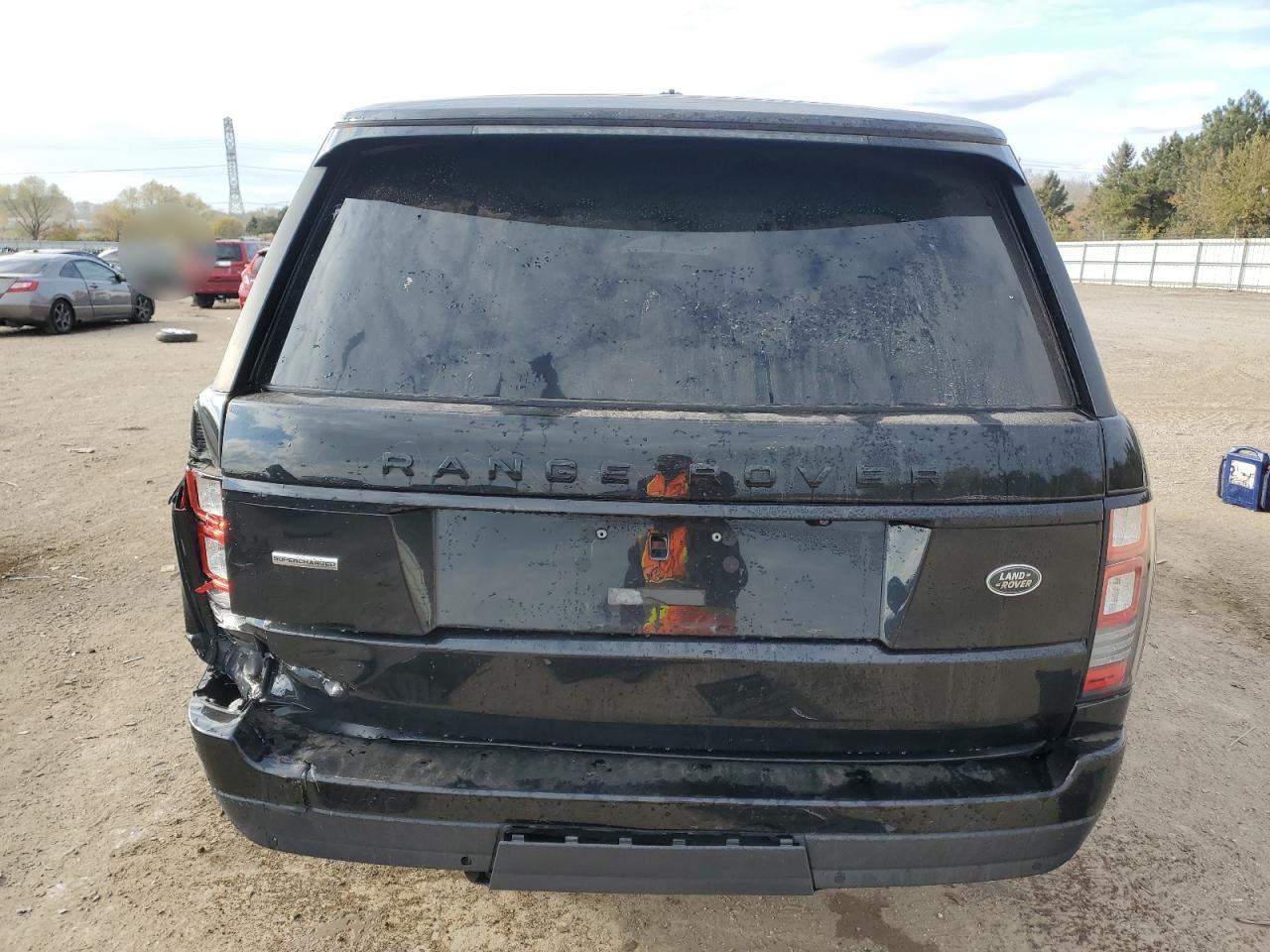 2015 Land Rover Range Rover Supercharged VIN: SALGS2TF9FA220883 Lot: 91018575