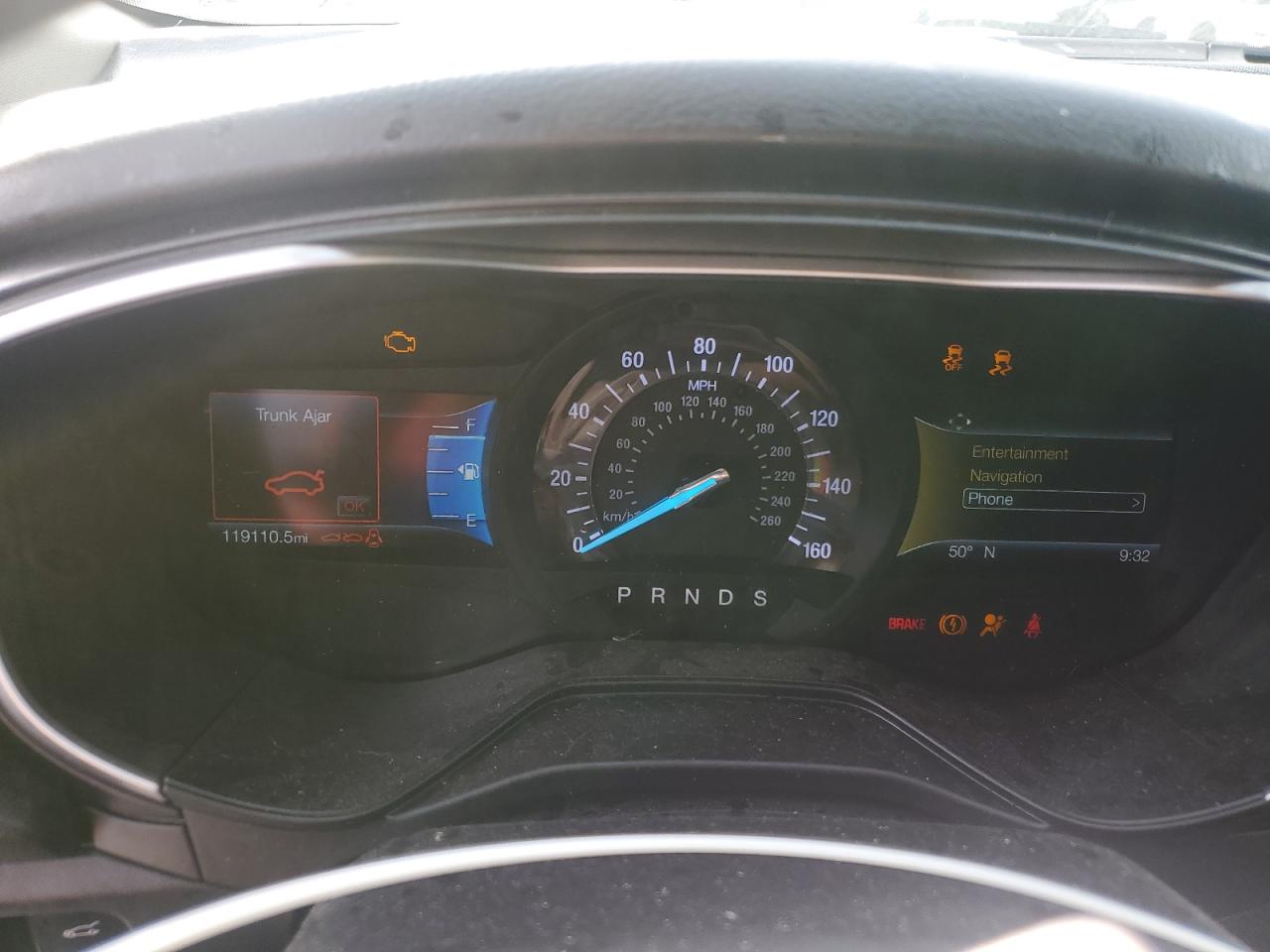 2019 Ford Fusion Titanium VIN: 3FA6P0D98KR139588 Lot: 93631185