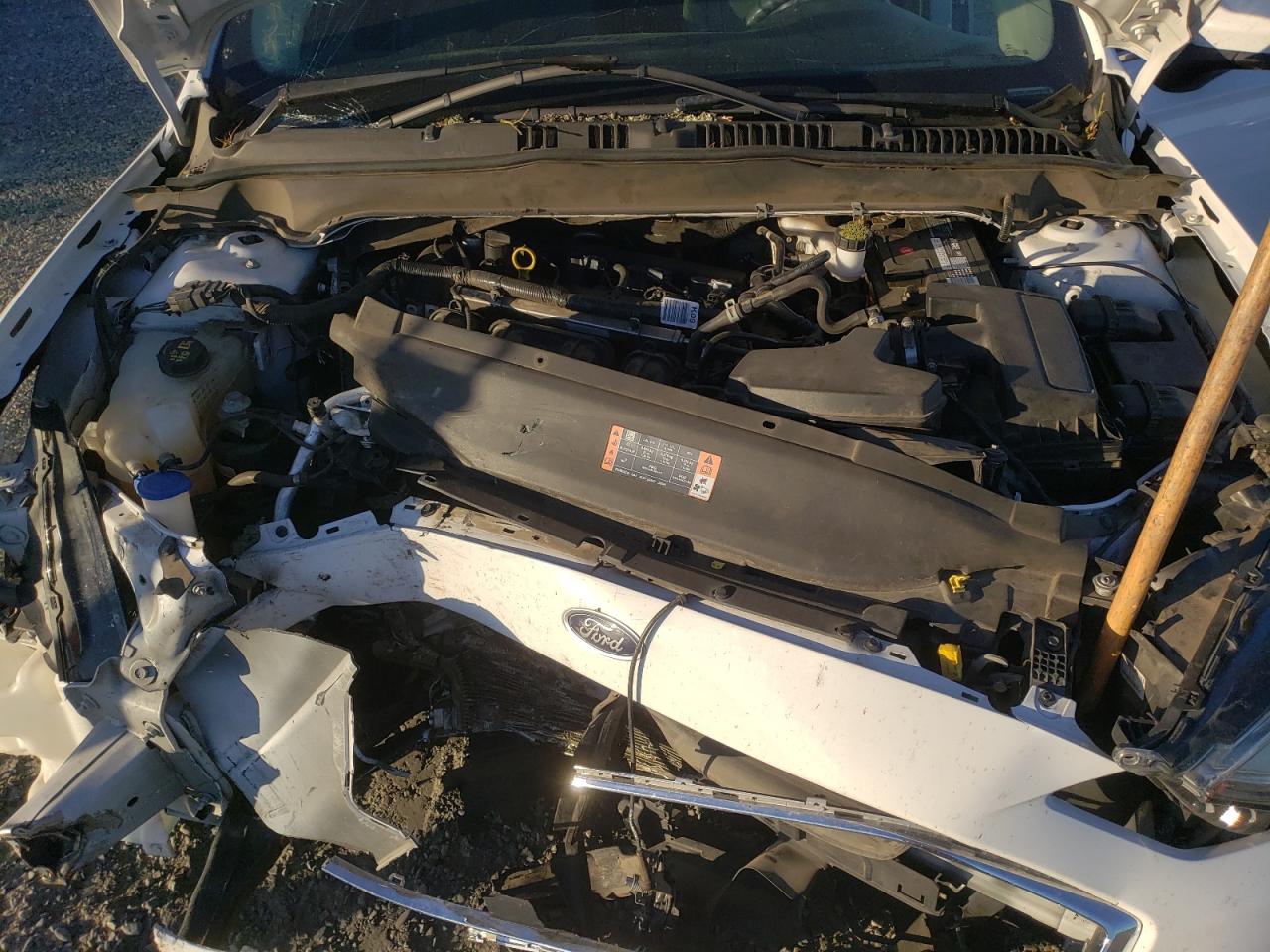 2020 Ford Fusion S VIN: 3FA6P0G71LR149519 Lot: 91413105