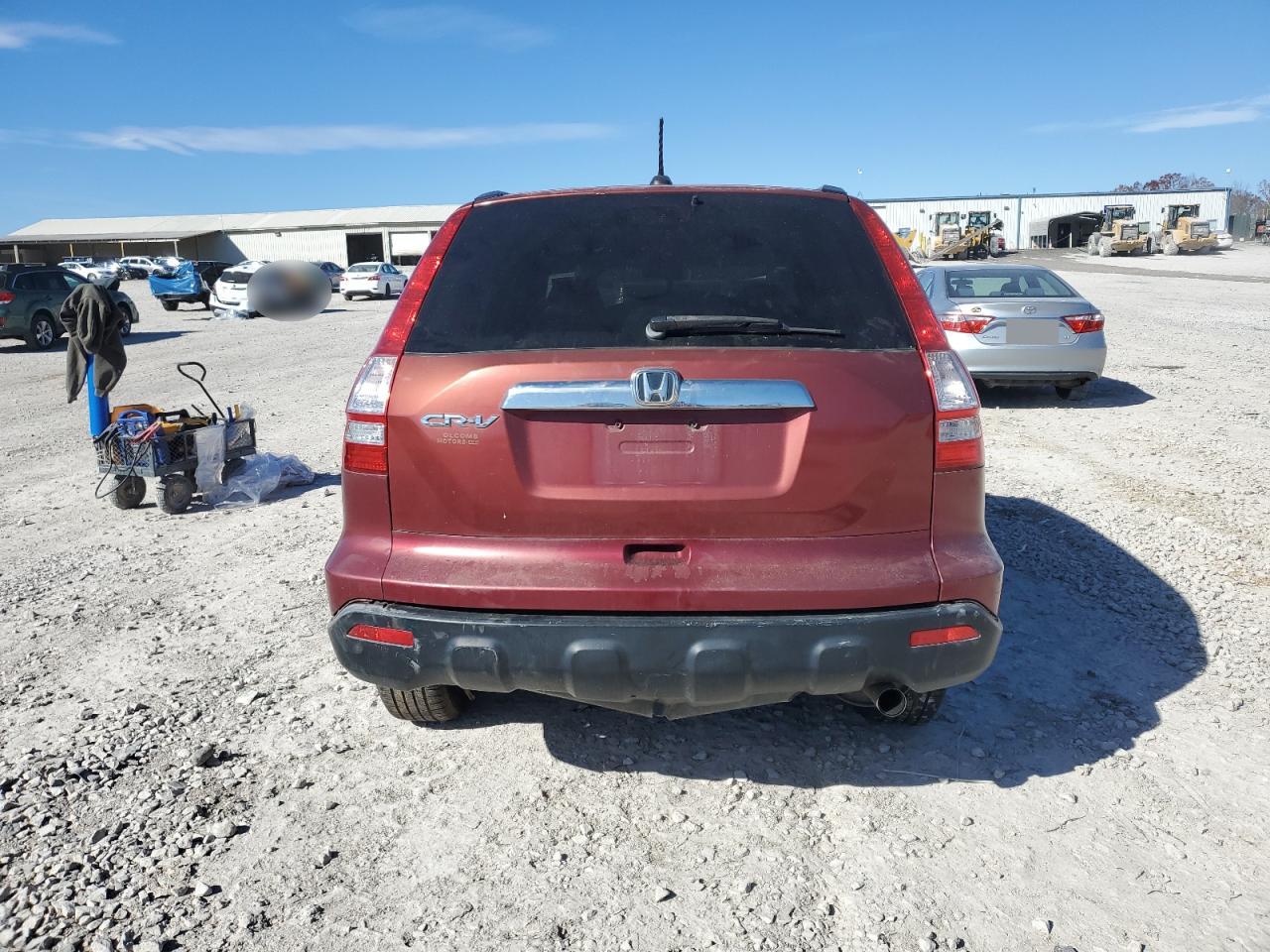 2007 Honda Cr-V Exl VIN: JHLRE38777C016512 Lot: 93283135