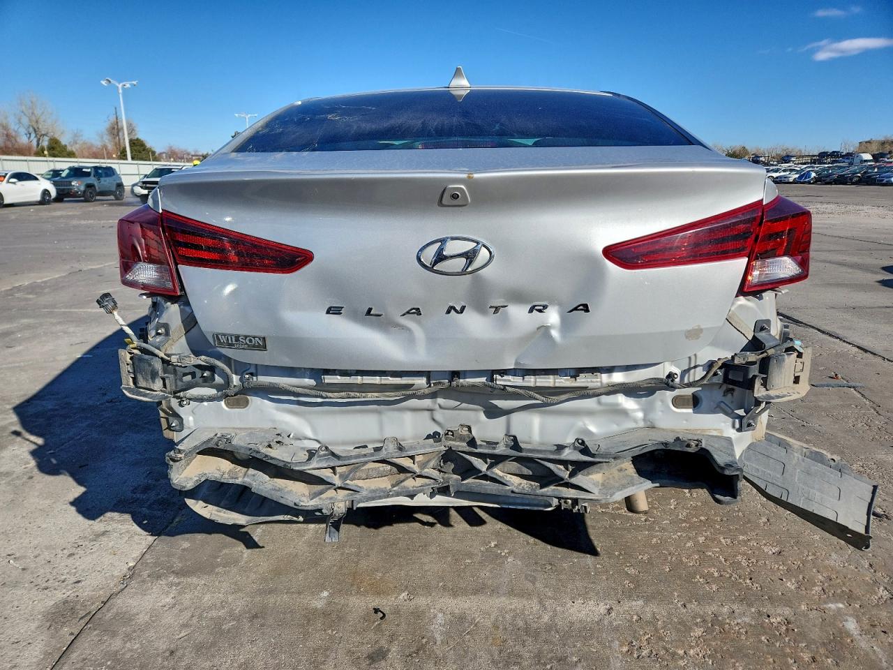 2019 Hyundai Elantra Sel VIN: KMHD84LF3KU748265 Lot: 94075185