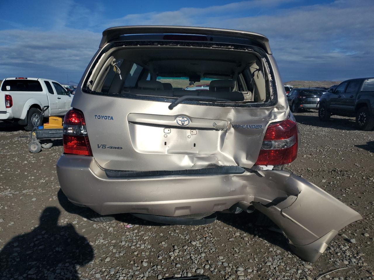 2004 Toyota Highlander VIN: JTEEP21A140031599 Lot: 92045255