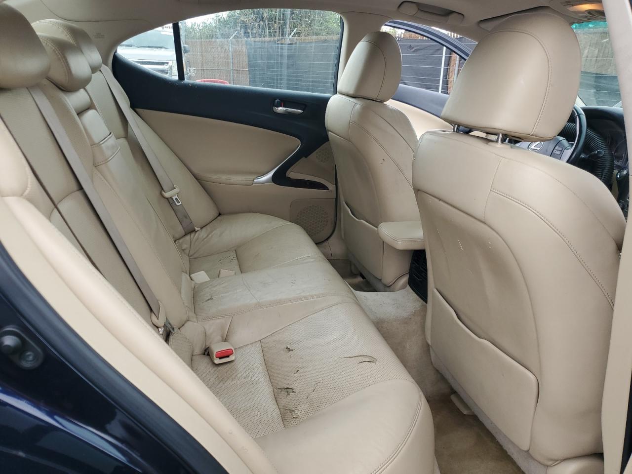 2007 Lexus Is 250 VIN: JTHBK262572044676 Lot: 92345665