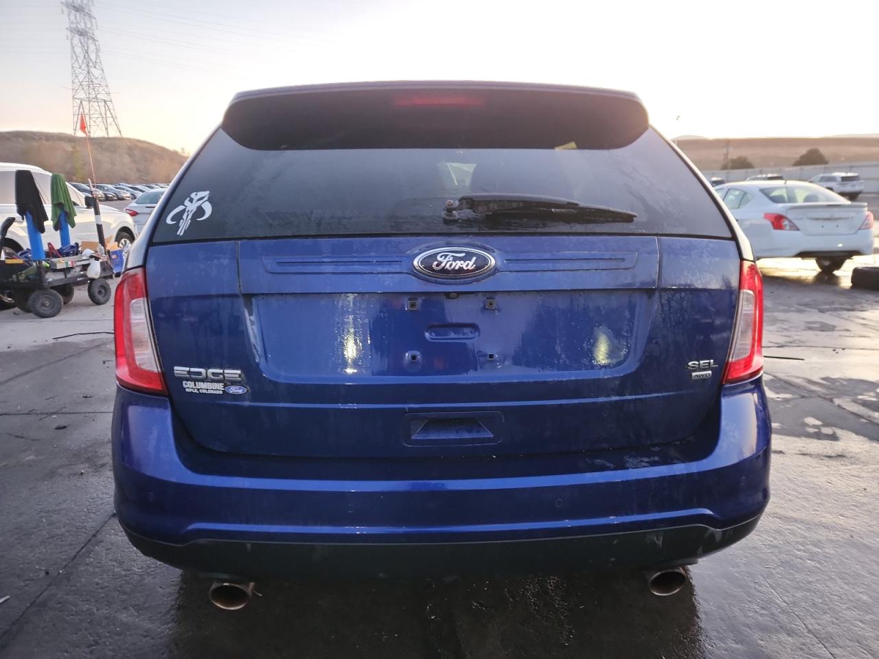 2014 Ford Edge Sel VIN: 2FMDK4JC9EBA46097 Lot: 90948465