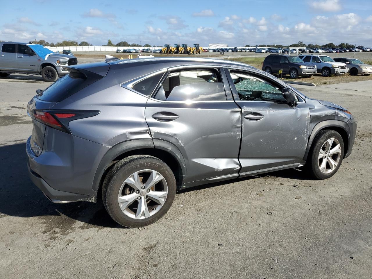 2017 Lexus Nx 200T Base grey null gas JTJYARBZ7H2065179 photo #4