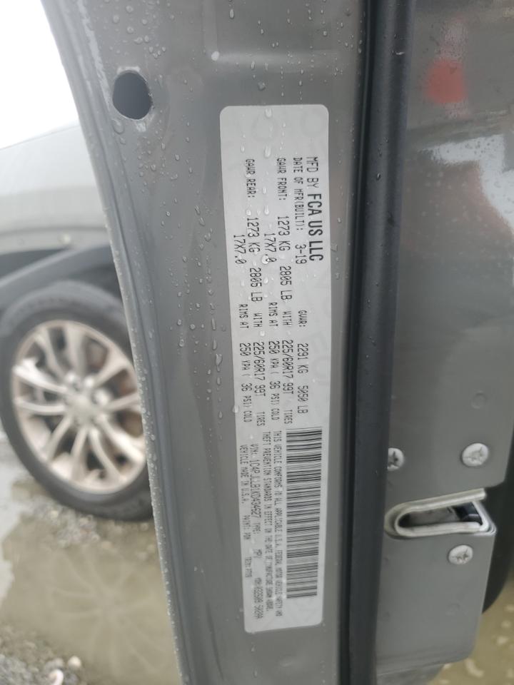 2019 Jeep Cherokee Latitude Plus VIN: 1C4PJLLB1KD434627 Lot: 91731695