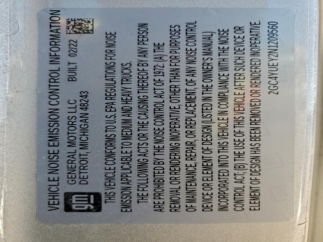 2022 Chevrolet Silverado K3500 Ltz VIN: 2GC4YUEY2N1209560 Lot: 93329915