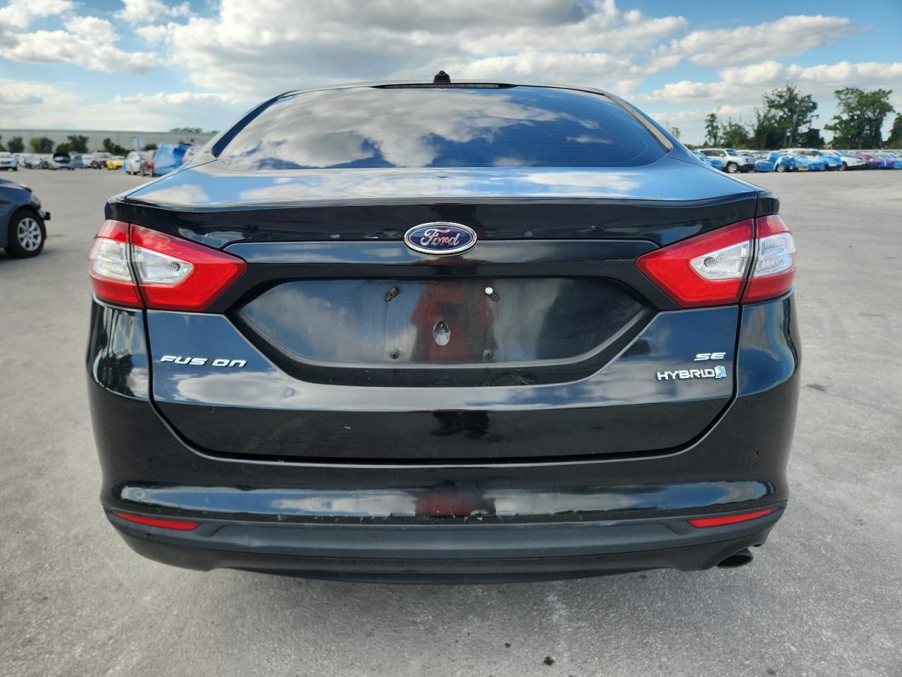 2014 Ford Fusion Se Hybrid VIN: 3FA6P0LUXER318791 Lot: 91404585