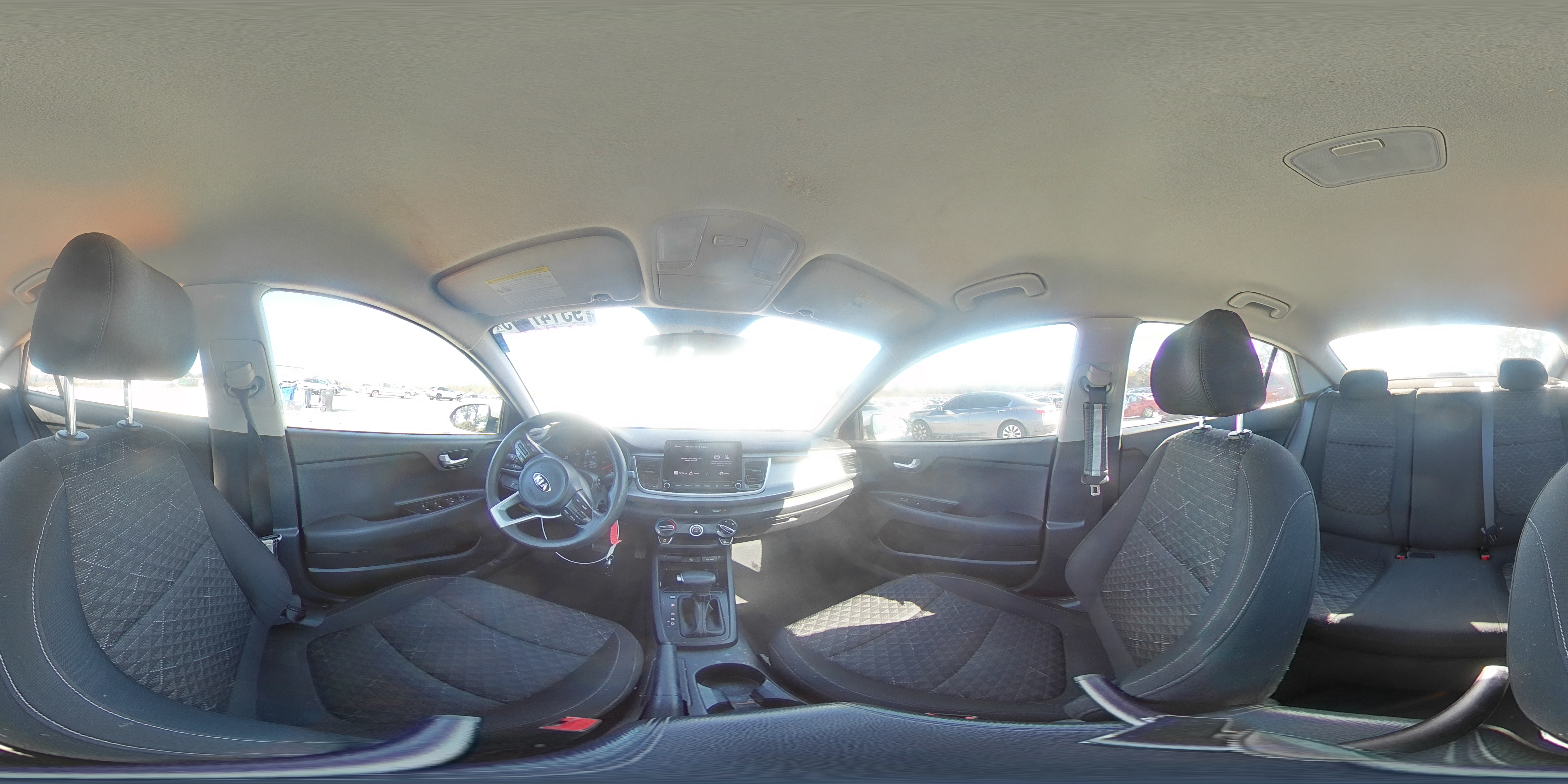 2021 Kia Rio Lx VIN: 3KPA24AD9ME380427 Lot: 93147415