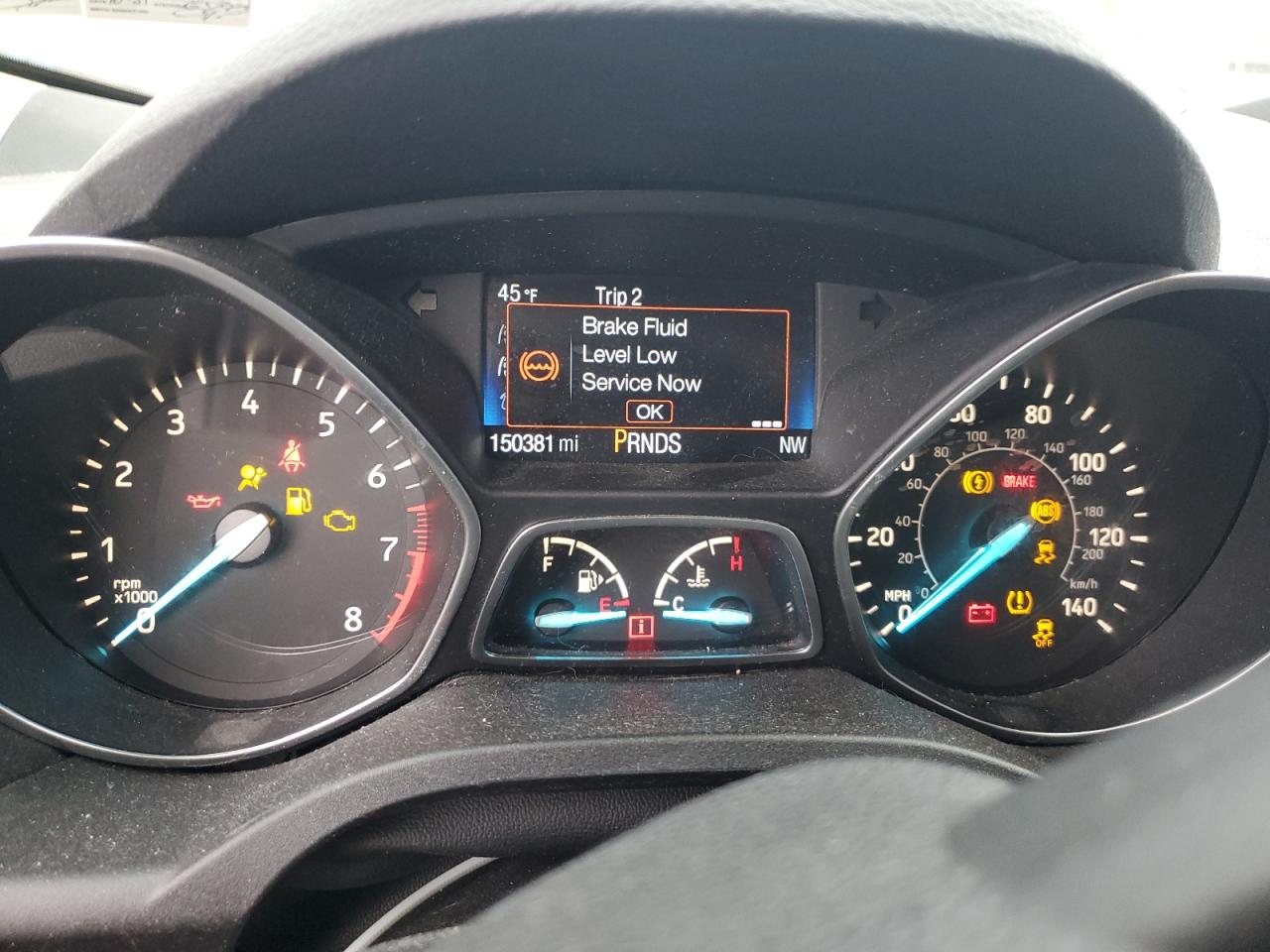 2017 Ford Escape Se VIN: 1FMCU9GD6HUC92445 Lot: 92545545