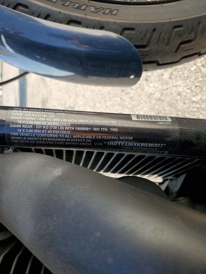 2019 Harley-Davidson Fxbb VIN: 1HD1YJJ6XKB030327 Lot: 91427965