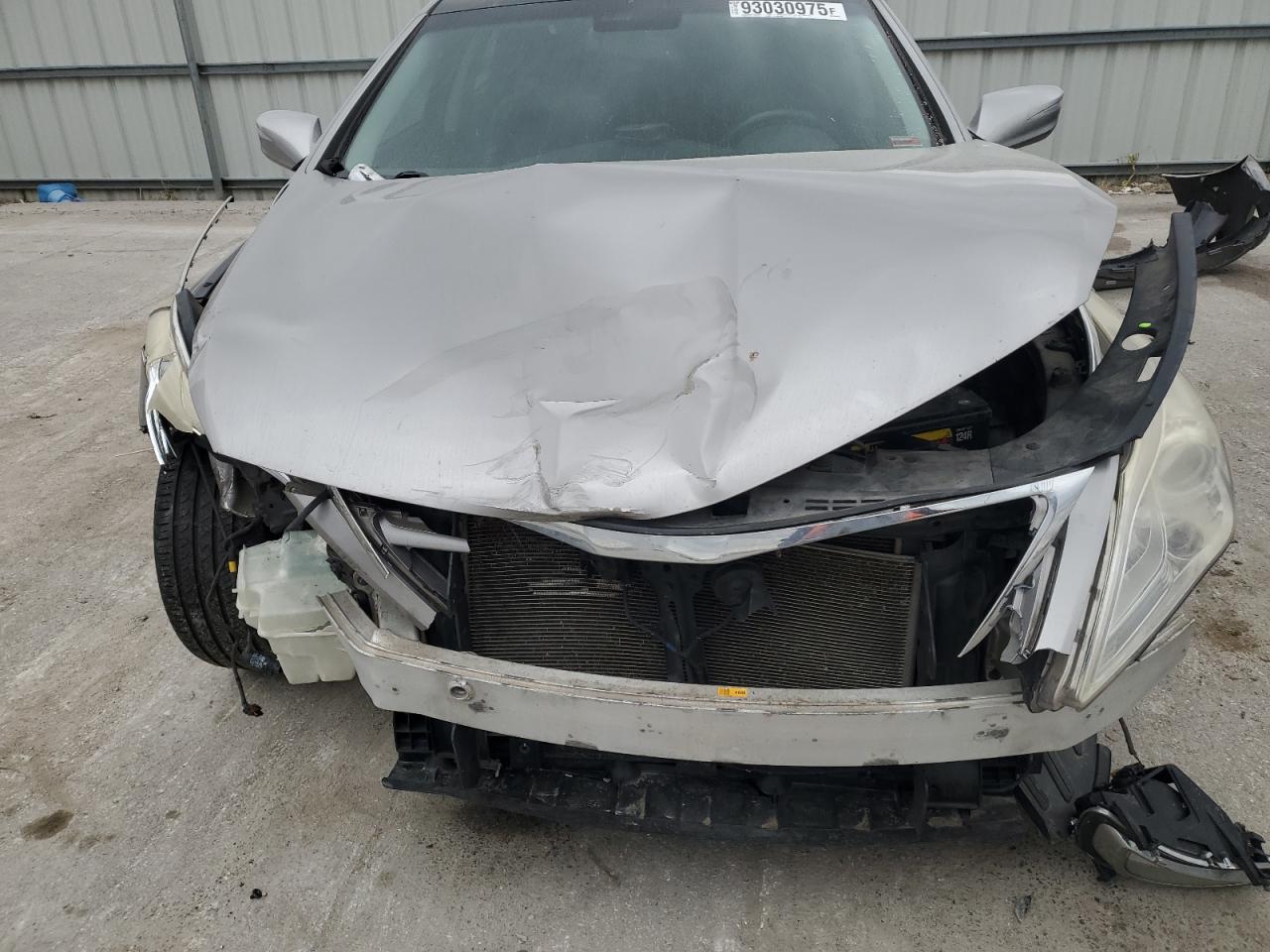 2012 Hyundai Azera Gls VIN: KMHFH4JG7CA142958 Lot: 93030975