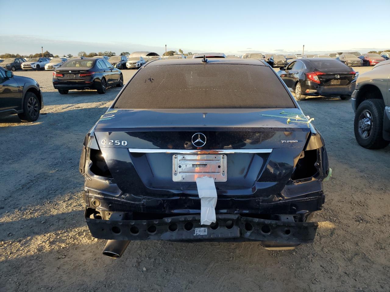 2014 Mercedes-Benz C 250 VIN: WDDGF4HB0EA965393 Lot: 90299005