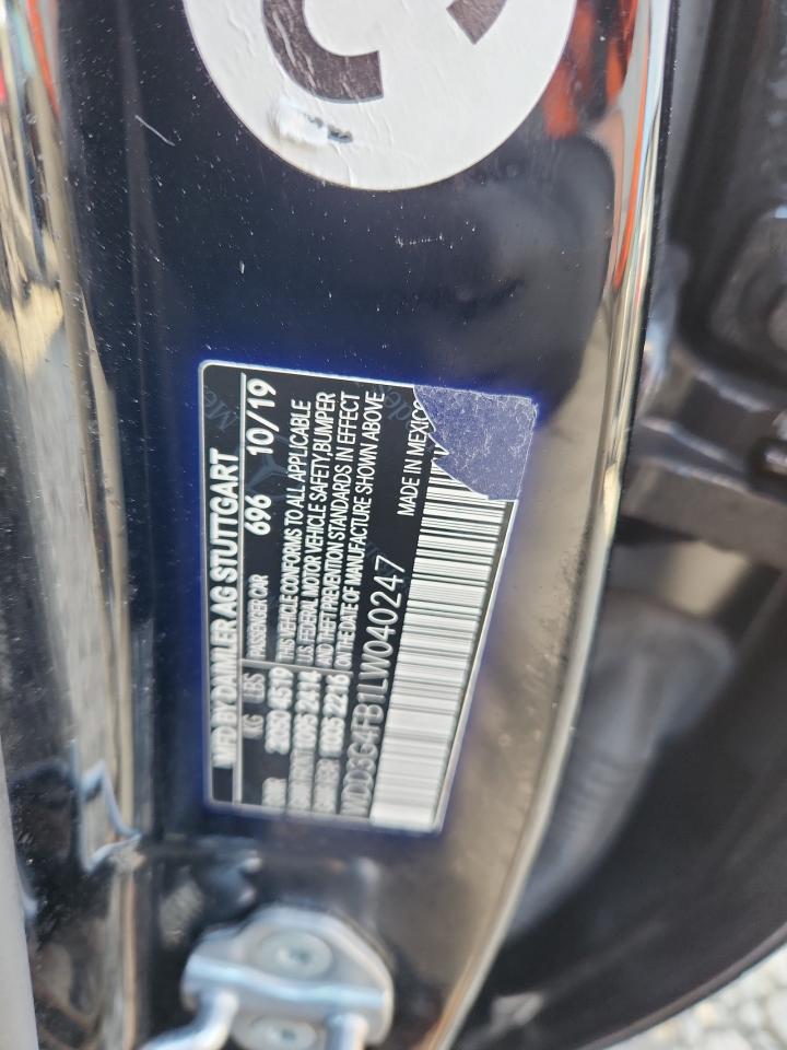 2020 Mercedes-Benz A 220 4Matic VIN: WDD3G4FB1LW040247 Lot: 90855905