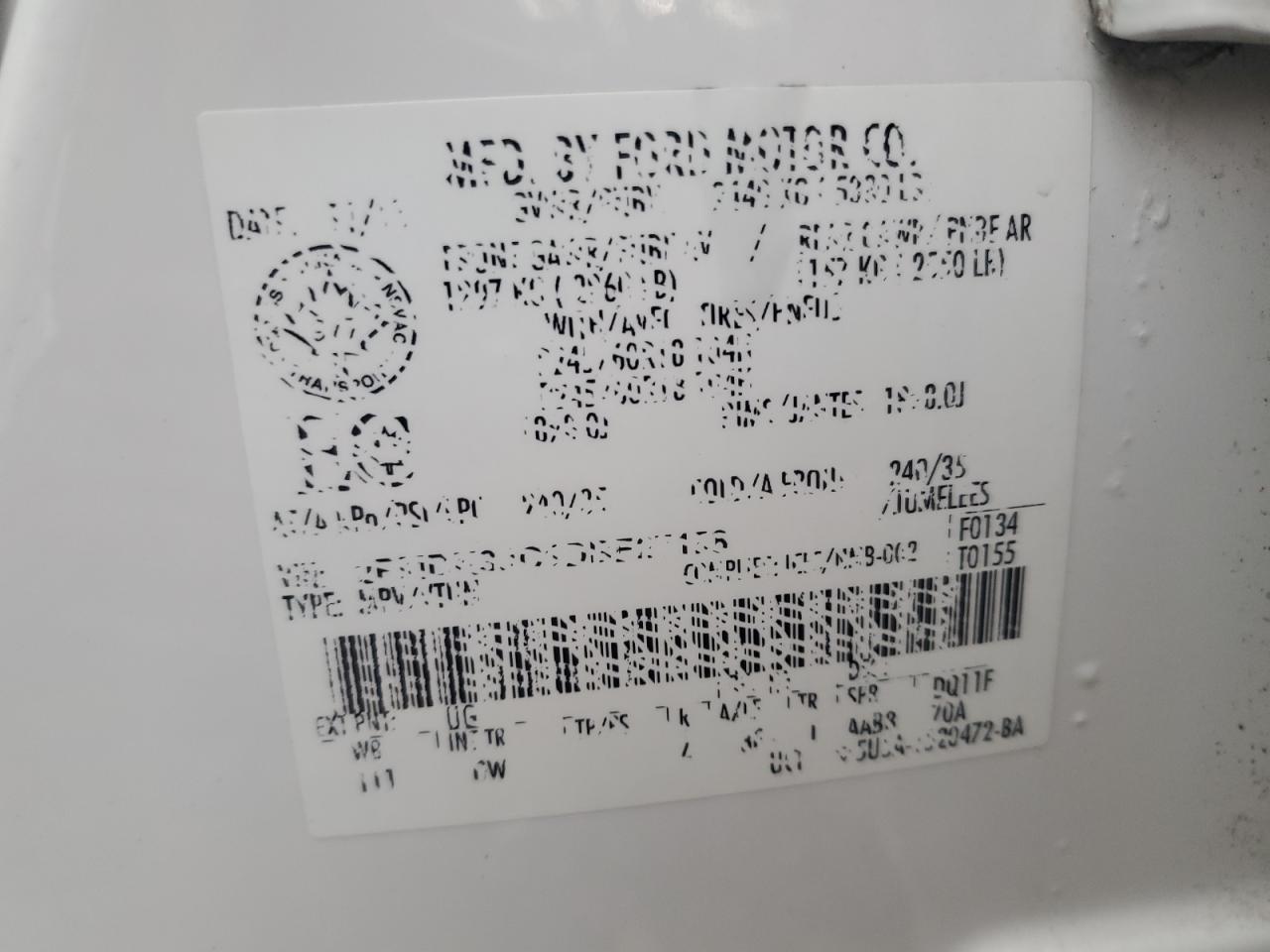 2013 Ford Edge Sel VIN: 2FMDK3JC1DBE27158 Lot: 91822085