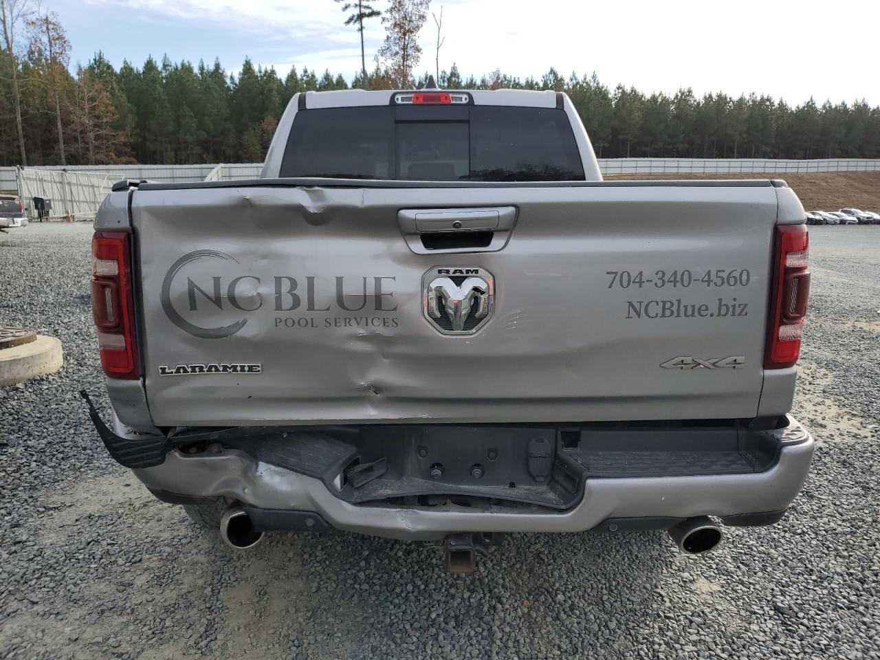 2019 Ram 1500 Laramie VIN: 1C6SRFJT2KN749129 Lot: 91927325