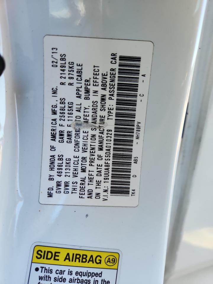 2013 Acura Tl Tech VIN: 19UUA8F55DA010329 Lot: 91009895