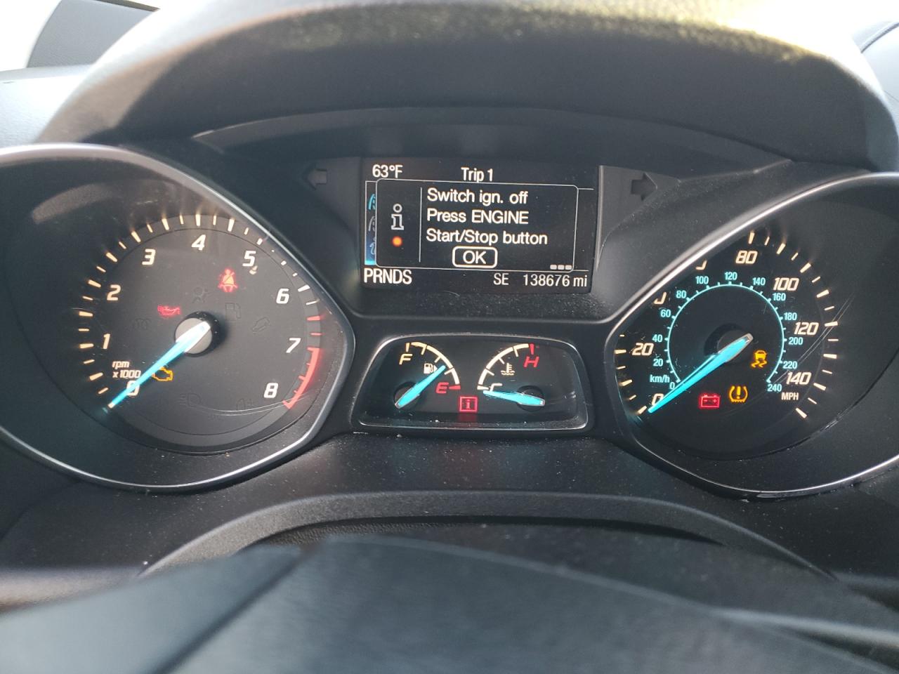 2015 Ford Escape Titanium VIN: 1FMCU0J95FUB87635 Lot: 92492425