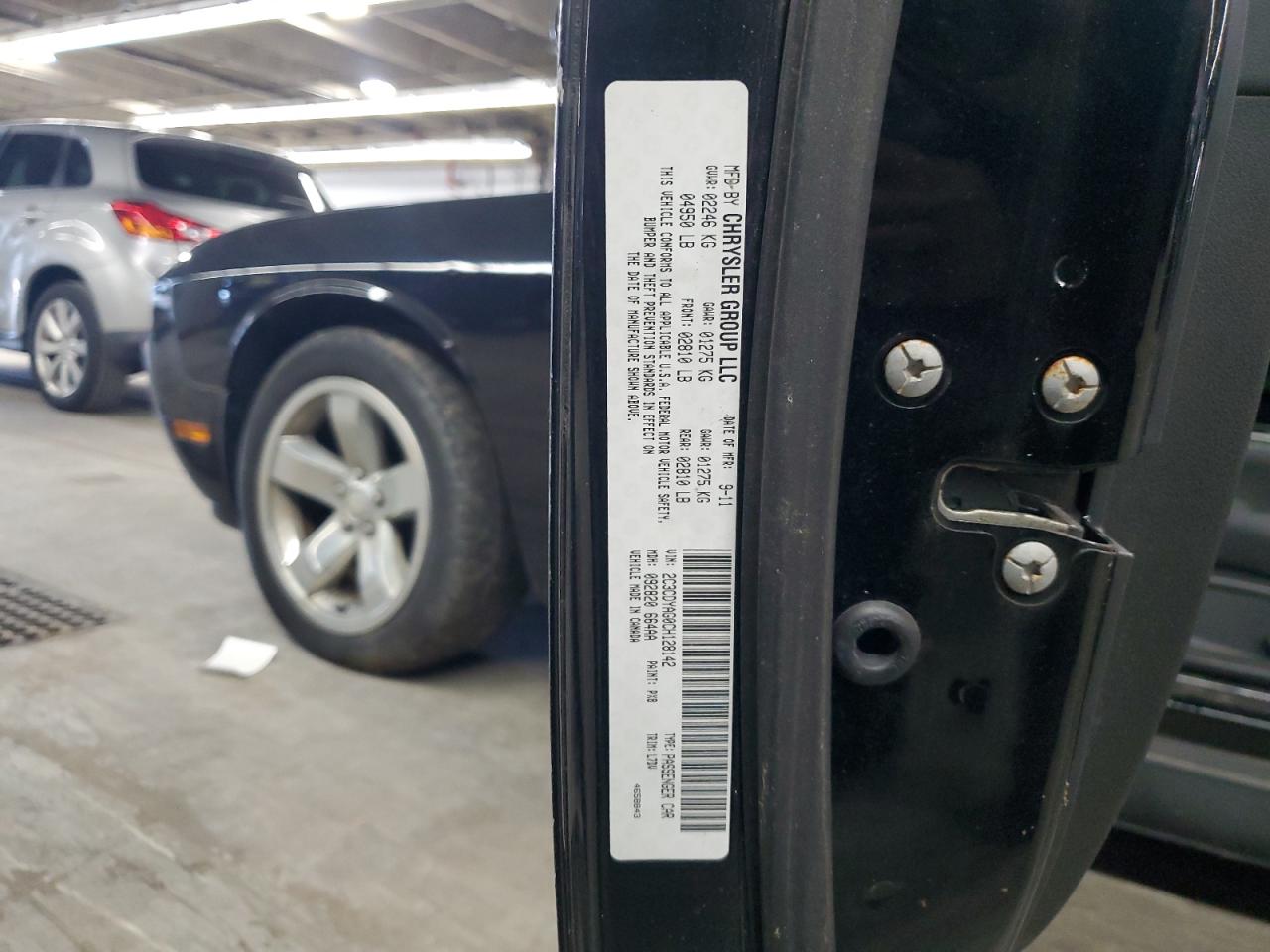 2012 Dodge Challenger Sxt VIN: 2C3CDYAG0CH128142 Lot: 92675855