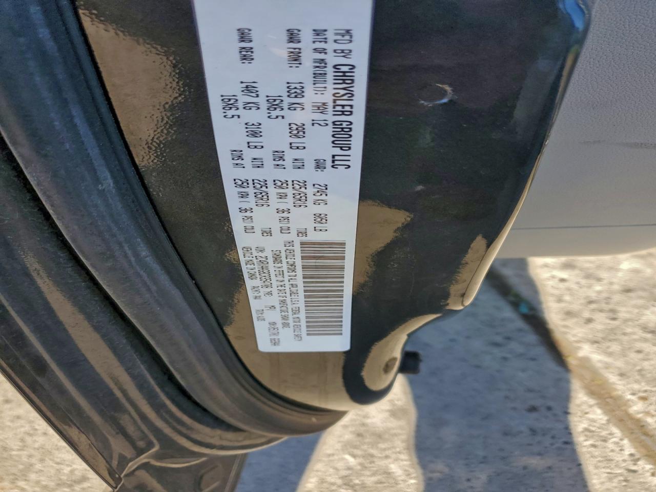 2012 Volkswagen Routan S VIN: 2C4RVAAG8CR354708 Lot: 93119695