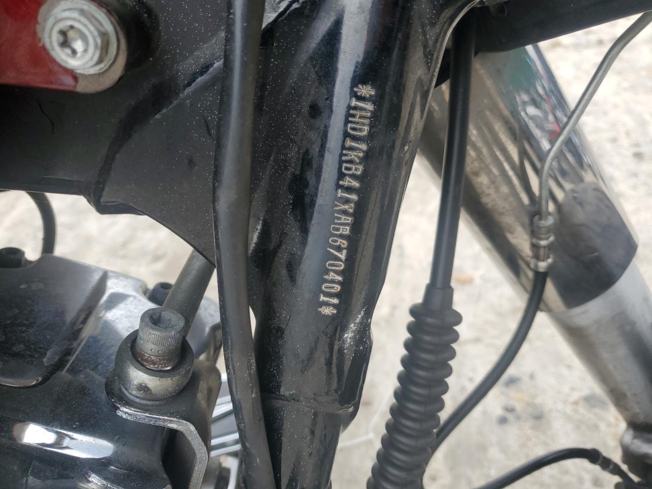 2010 Harley-Davidson Flhx VIN: 1HD1KB41XAB670401 Lot: 92363735