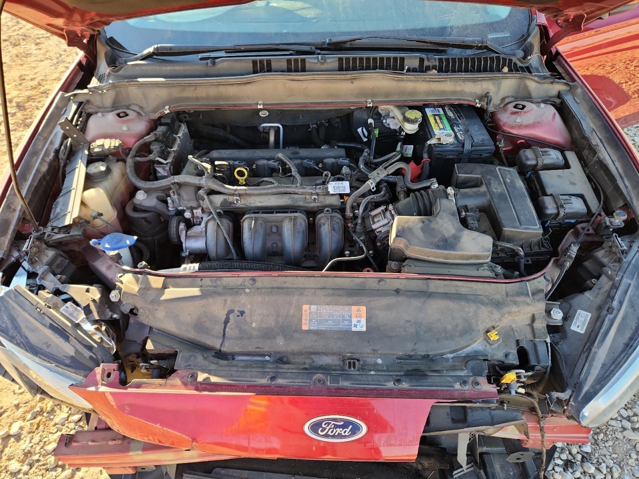 2016 Ford Fusion S VIN: 3FA6P0G74GR231413 Lot: 91051635