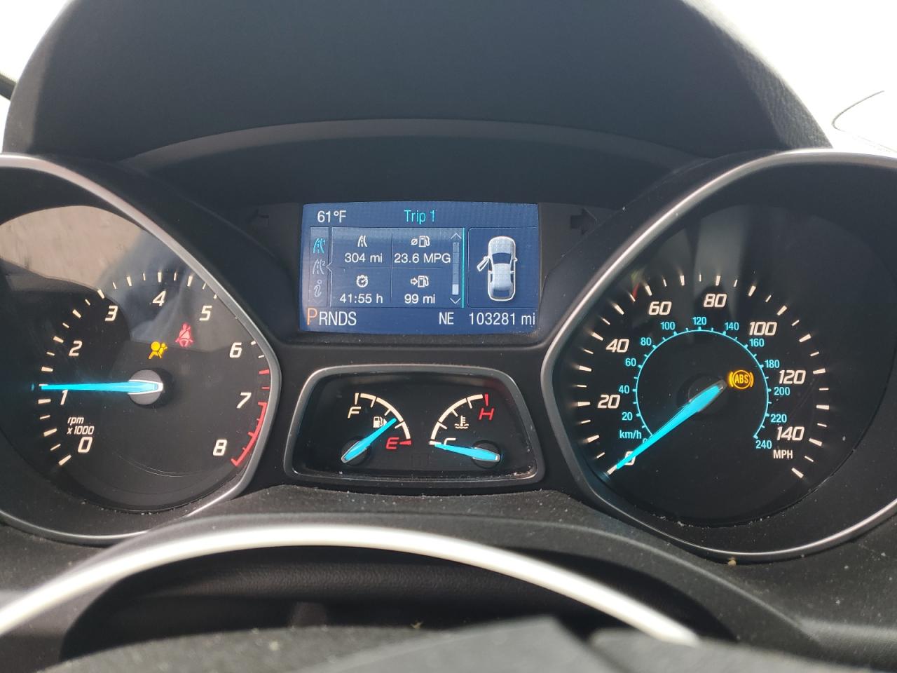 2013 Ford Escape S VIN: 1FMCU0F7XDUD36478 Lot: 93358905