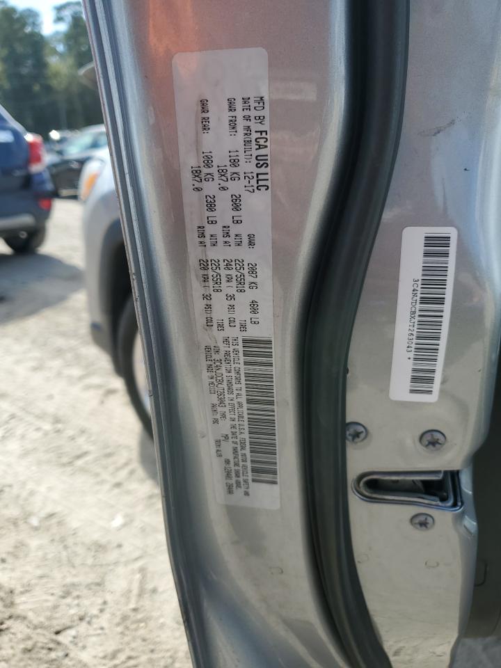 2018 Jeep Compass Limited VIN: 3C4NJDCBXJT263043 Lot: 91579415